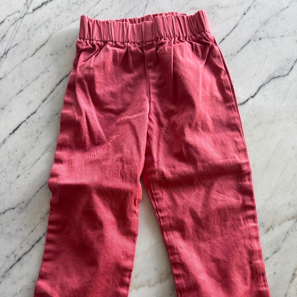 Classic Prep 18-24MO boys Myles pants in mineral red
